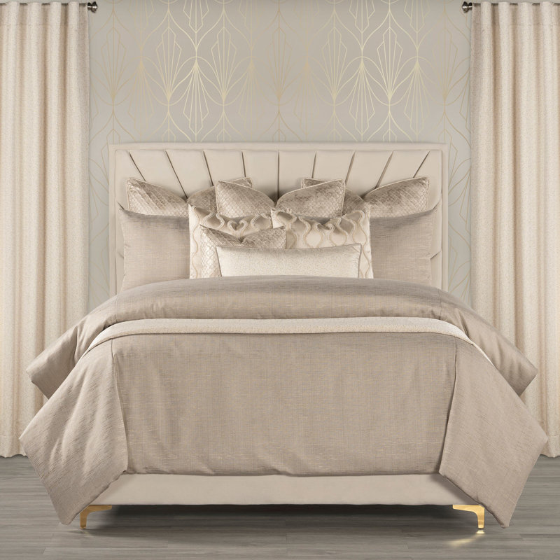 Linen Weave Duvet Cover & Insert Set, Copper, Queen Duvet Cover & Insert + 2 Standard Shams