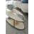Caracole Classic Tempered Glass Top Coffee Table
