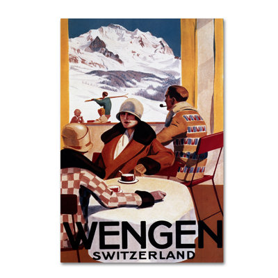 Publicité rétro sur toile Kadey «Travel Poster 26»