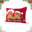 Coussin 18 po en forme de pain d'épice pour garçon et fille