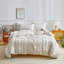  Ensemble de housse de couette 3 pièces en chenille touffetée en microfibre-356783702-356783705