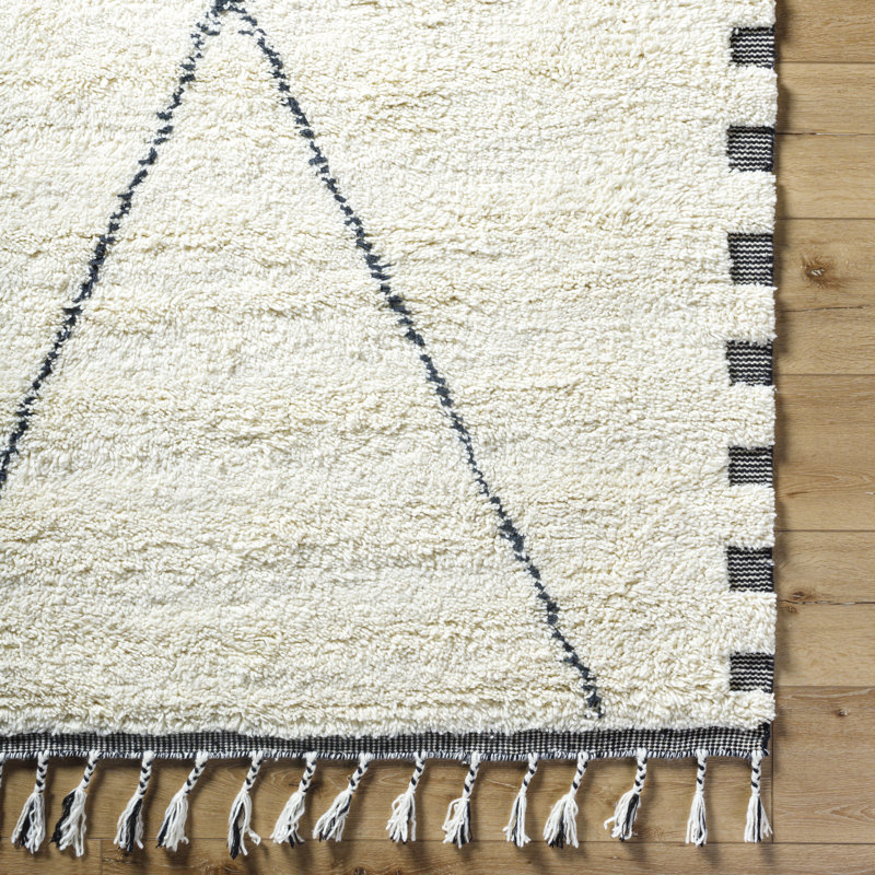 Jovan Wool Indoor Rug, Rectangle 9' x 12'
