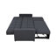 Eloria 83" Oversized Upholstered Convertible Sofa Bed with Pull-Out & Adjustable Backrest-117217211