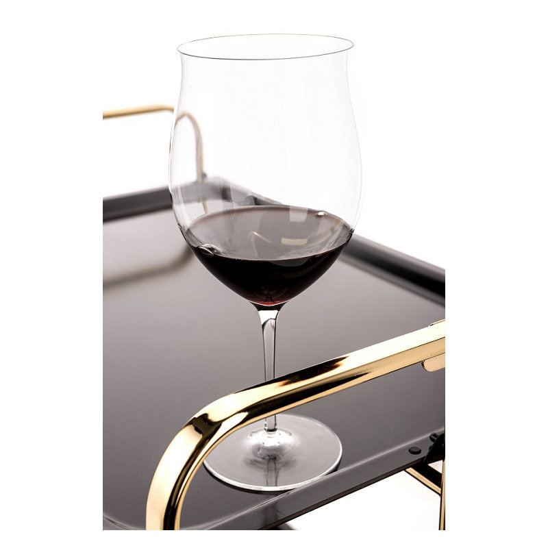 Servierwagen Calkins, Black, Gold