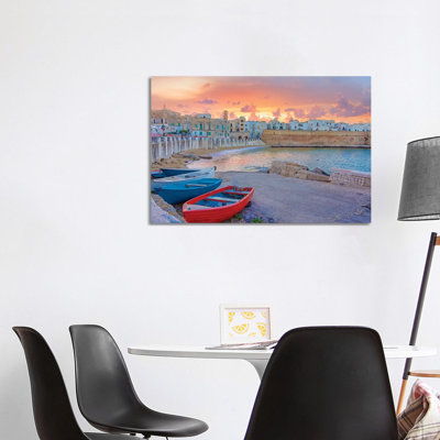 Italian Coast 1 Piece Wrapped Canvas Painting