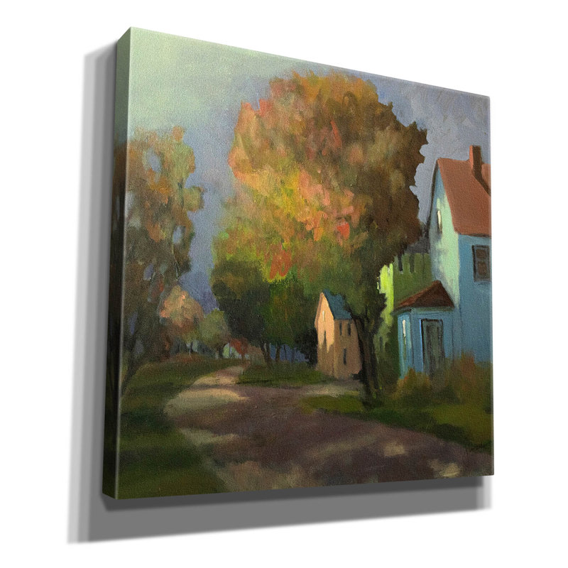 Art mural sur toile Winston Porter «Sundown» par Jan L. Waldron, H 26 po x l 26 po x P 1,5 po