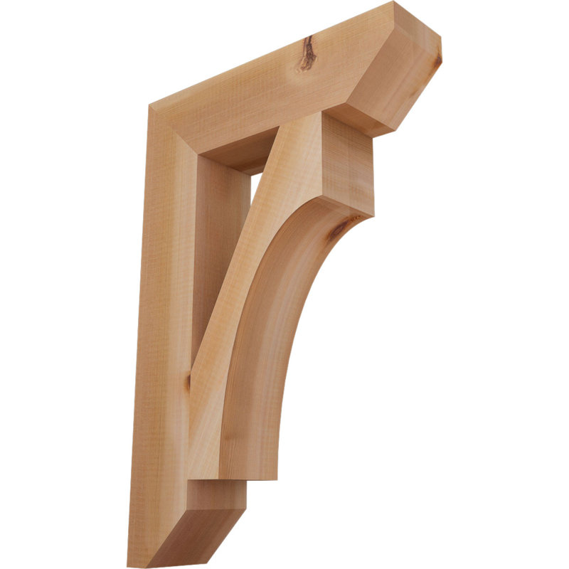 Support latté Westlake l 3 1/2 po x P 16 po x H 24 po, cèdre rouge de l'Ouest, Cèdre rouge, H 24 po x l 3,5 po x P 16 po