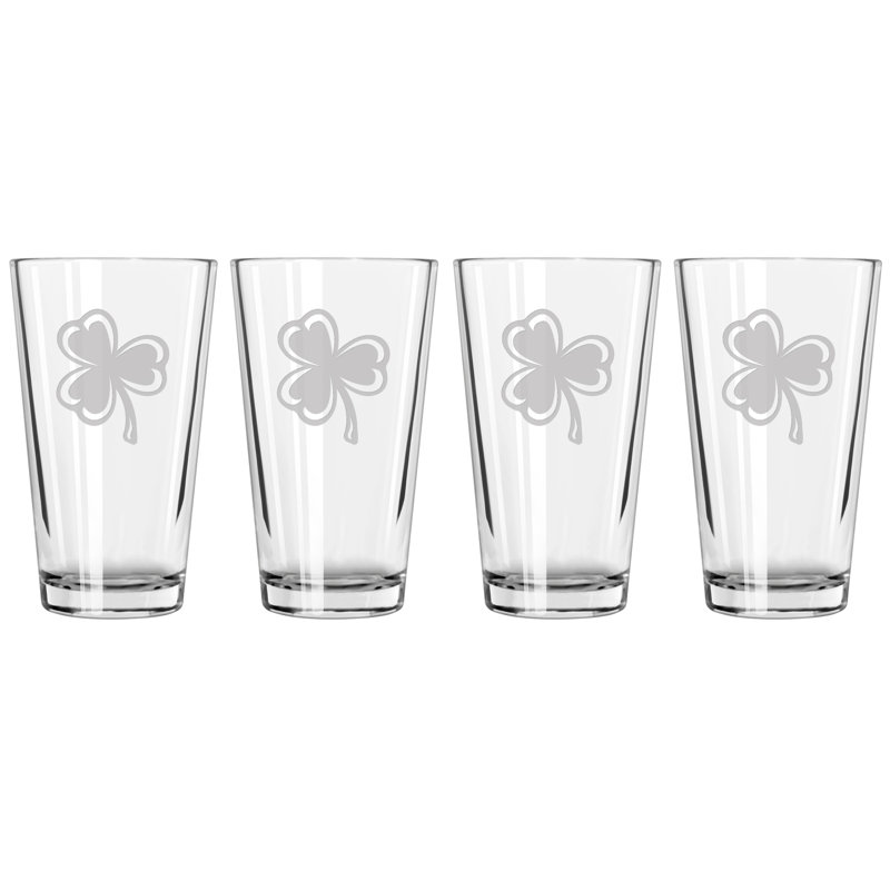 Verre à pinte 16 oz classic trèfle