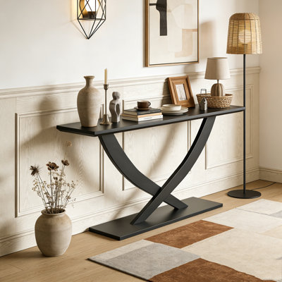 57'' Modern Rustic Console Table