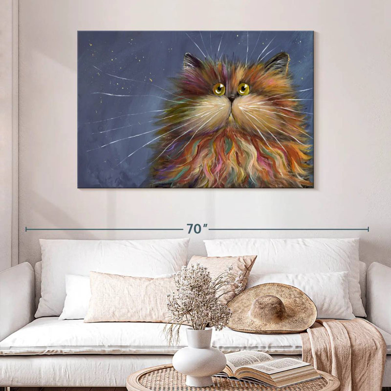 Pixie Kitty, 32" H x 48" W