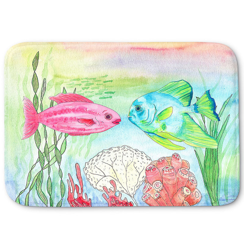 Tapis pour salle de bain Catherine Holcombe, l 24 po x L 17 po x H 1 po