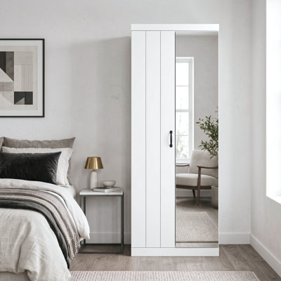 17 Stories 2 Door Wardrobe