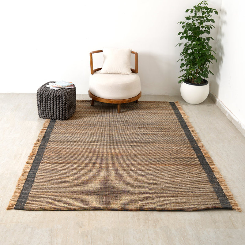 Abstract Hand Woven Area Rug, Rectangle 200 x 300 cm