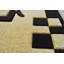 Tapis brun / beige à motif géométrique Mccampbell-37412729