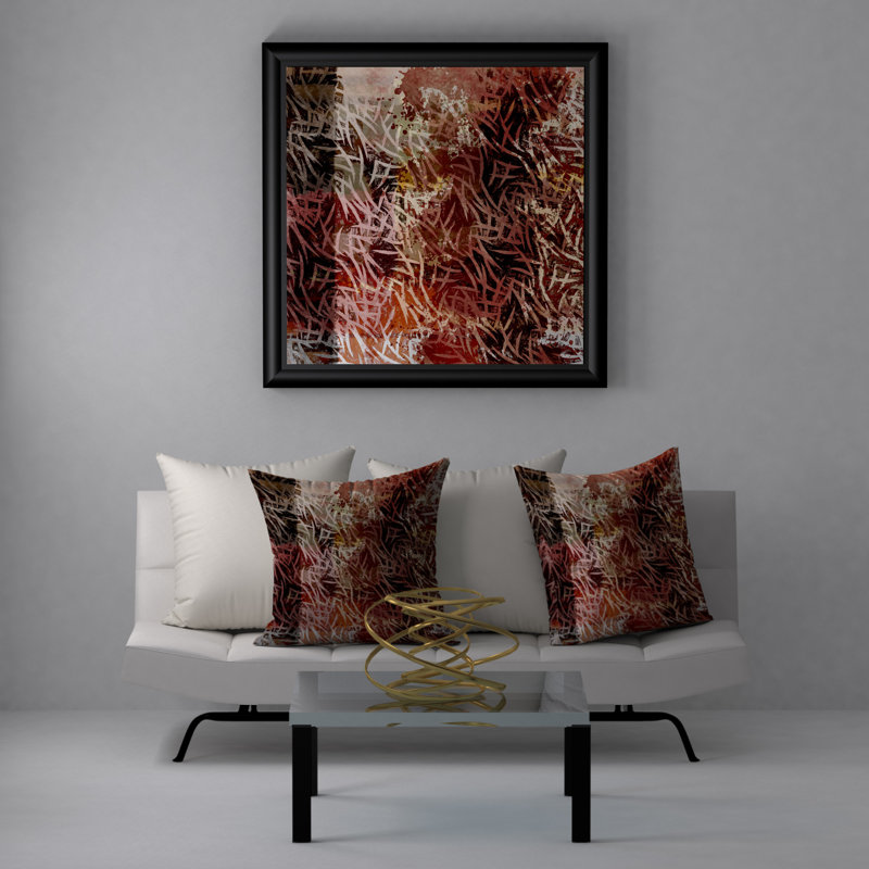 Housse et insert de coussin carré Coy, 18" x 18"