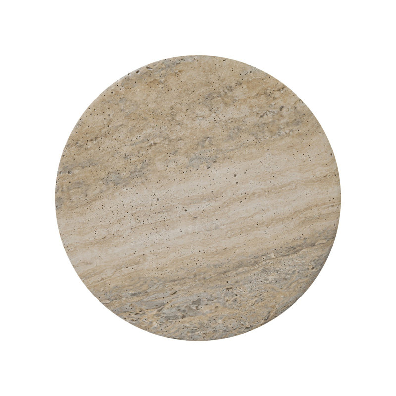 Cora End Table, Textured Sandy Gray