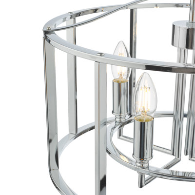 4 - Light Polished Chrome Pendant