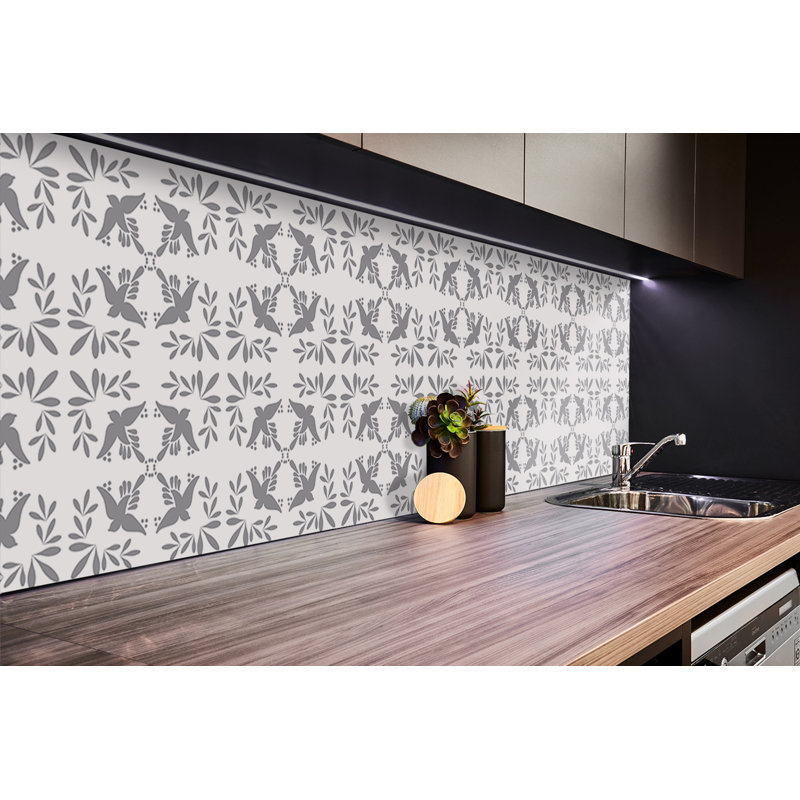 Self Adhesive Vinyl Splashback Sticker Wall Tiles Wall Stickers 39,37x19,68 Inch Tile Peel and Stick