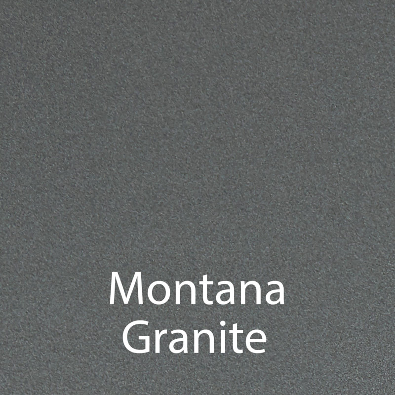 Bureau haute pression, Granit Montana / noir, H 29 po x l 72 po x P 30 po