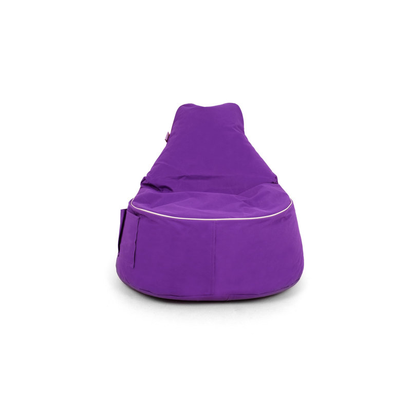 Fauteuil à billes, Polyester mauve