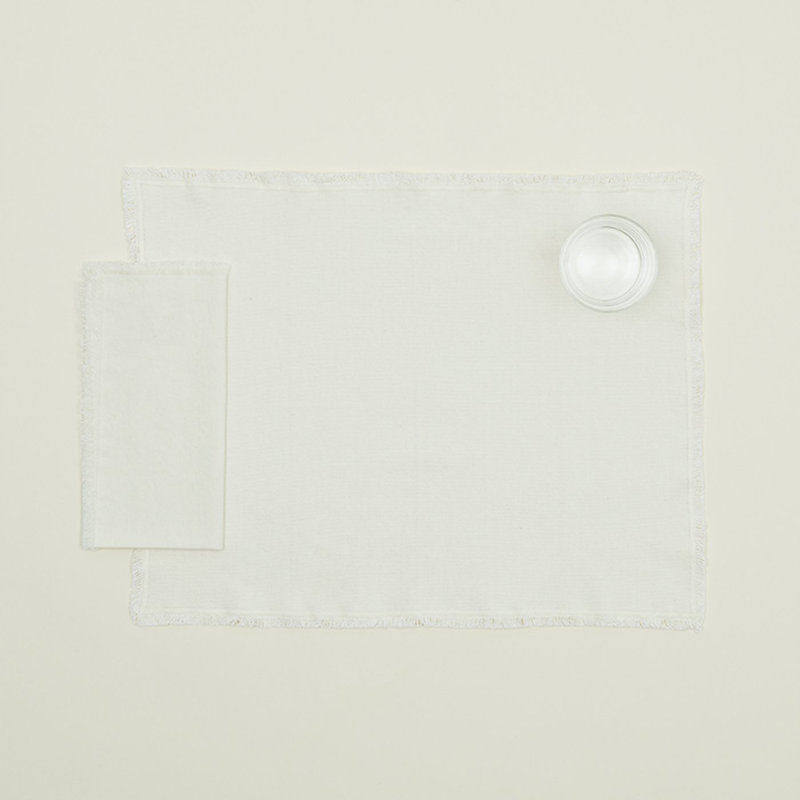 Shanice Essential Dinner Napkin, Ivory