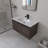  Kaihyan 36" Floating Wall-Mounted Vanity with Resin Sink, Soft-Close Drawer-50748821