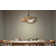 Luminaire suspendu en tressage simple fabriqué à la main Ocean Whisper