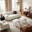 19.3" W Modern Channel Tufted Upholstered Standard Ottoman Footstool-1591467968