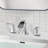Doris Widespread 2-handle Bathroom Faucet with Drain Assembly-83571802