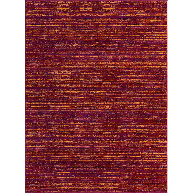 Tapis contemporain brun Manlia, Rectangle 2 pi x 3 pi