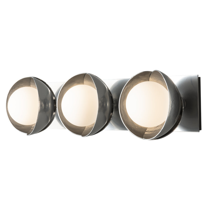 Brooklyn 3 - Light Dimmable Bath Bar, Sterling, Sterling