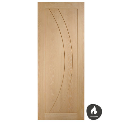 Internal Oak Salerno Fire Door