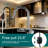 Topcraft Single-Hole Single-Handle Pull-Down Kitchen Faucet With Storage Basket-125501413