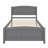 Platform Bed With Headboard And Footboard.-709233046