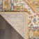 Tapis oriental jaune / ivoire Malakai