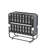 Large 75"x46" Wide Folding Bed for Tall People, Extra Long & Wide Rollaway Bed with 5" Memory Foam, Heavy-Duty 450lbs Capacity Guest Bed, Spacious Portable Twin Cot-375473284