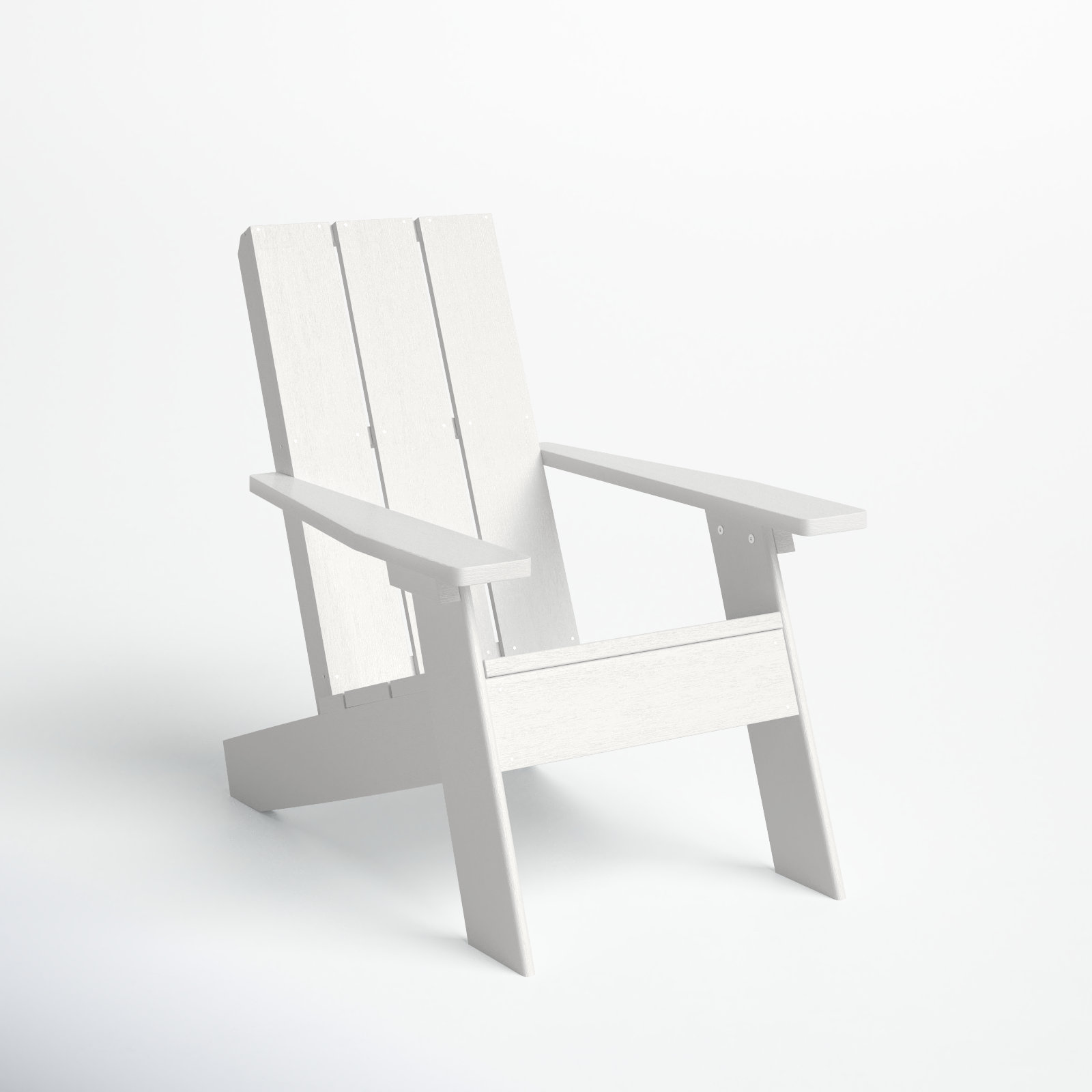 Byrnes Outdoor Adirondack Chair, White