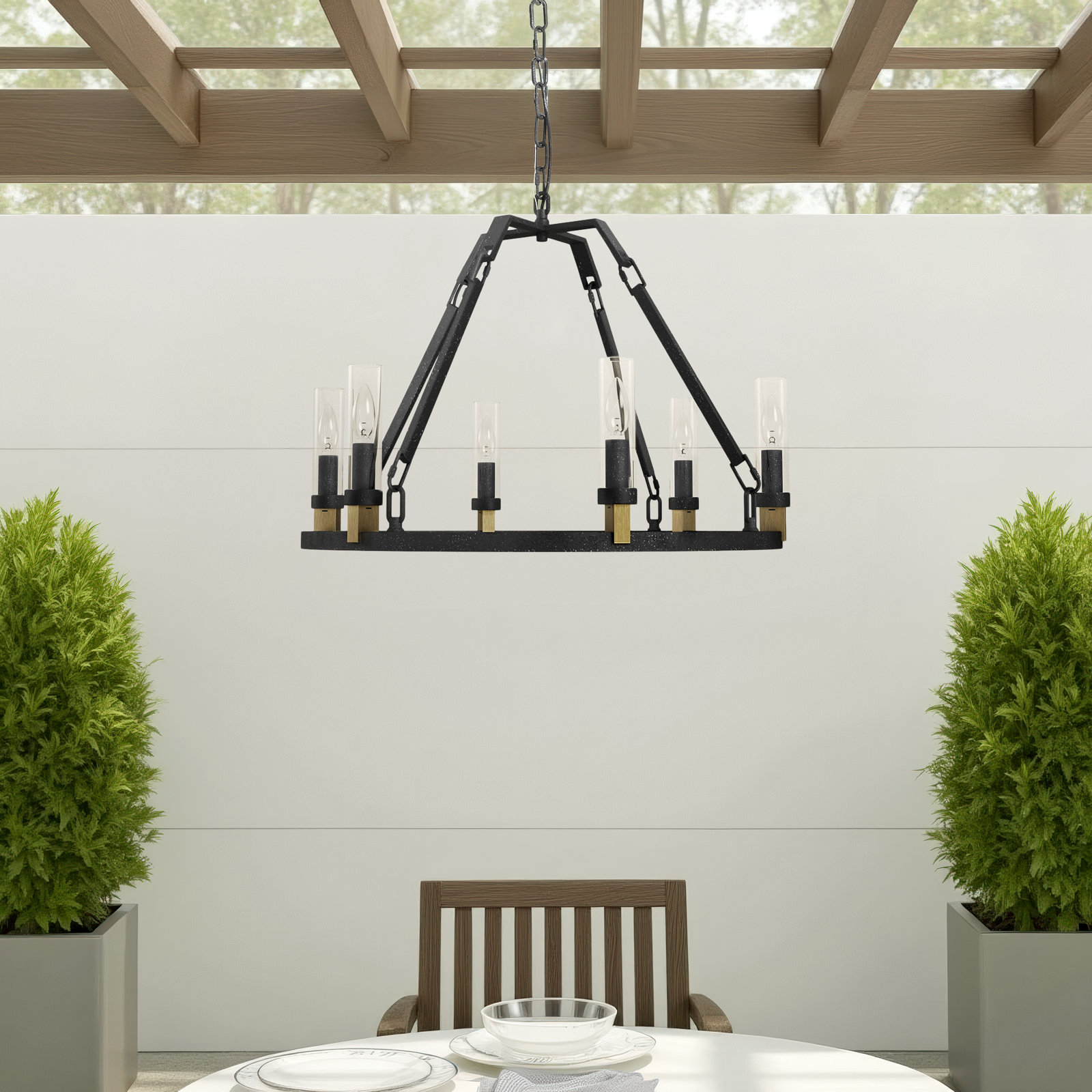 Magana Outdoor Chandelier