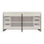 Ensemble de meuble-lavabo double 72 po avec tiroirs et portes-70381269