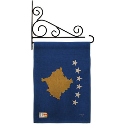Double Sided 18.5'' H x 13'' W Burlap Garden Flag