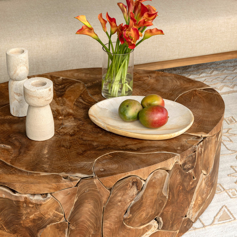 Yann 8'' H Stone Tabletop Candlestick