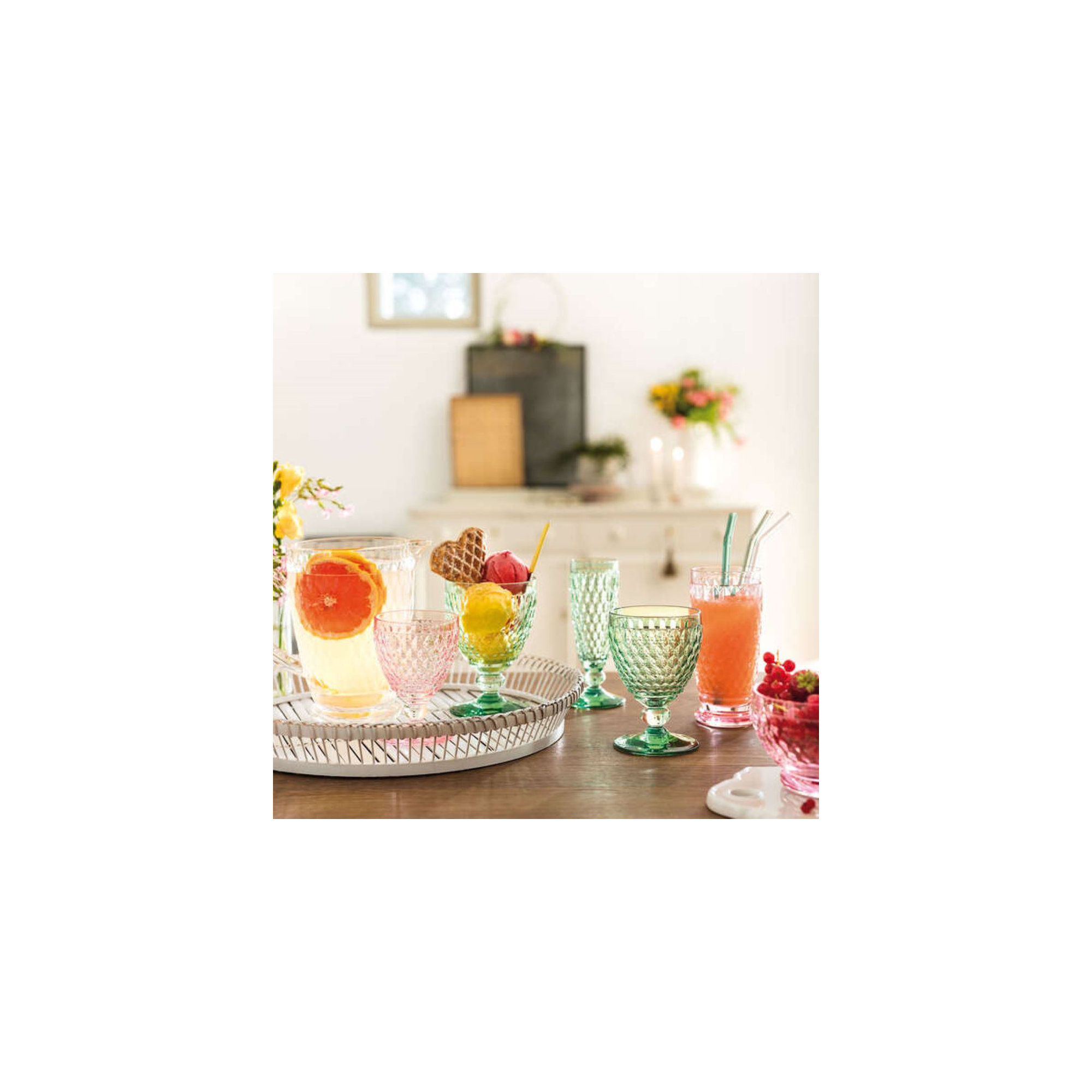 Villeroy & Boch Boston Double Old-Fashioned Glass, 11 oz, Green