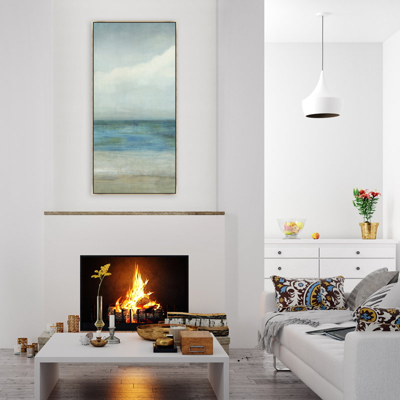 Breathe Easy II Print by D'alessandro Leon, 64.5" H x 31.5" W, Image Gel Brush
