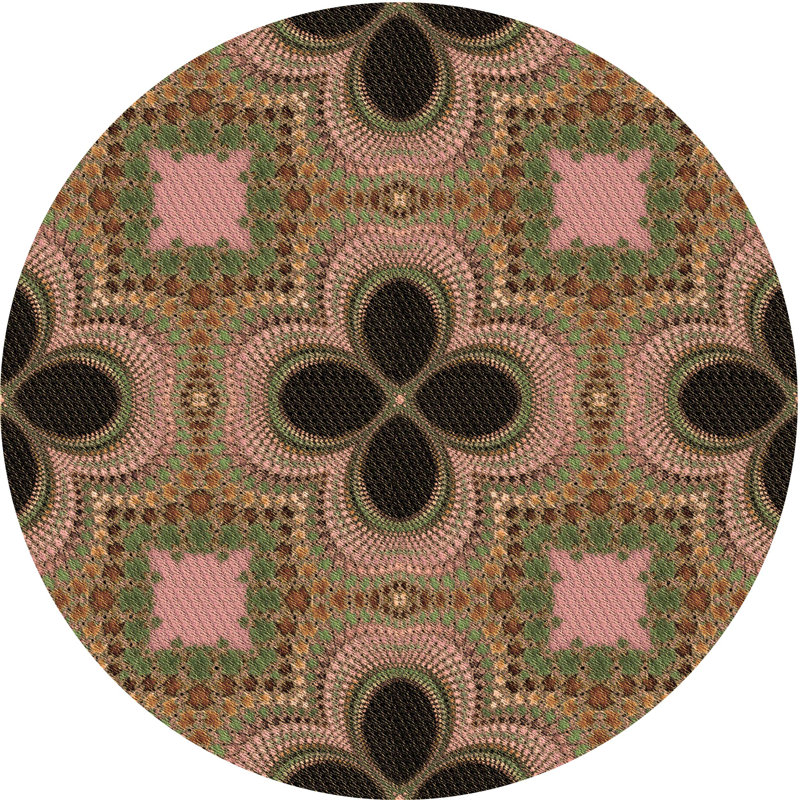 Indoor Rug, Round 7'