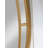 Agniv Iron Oval Wall Mirror