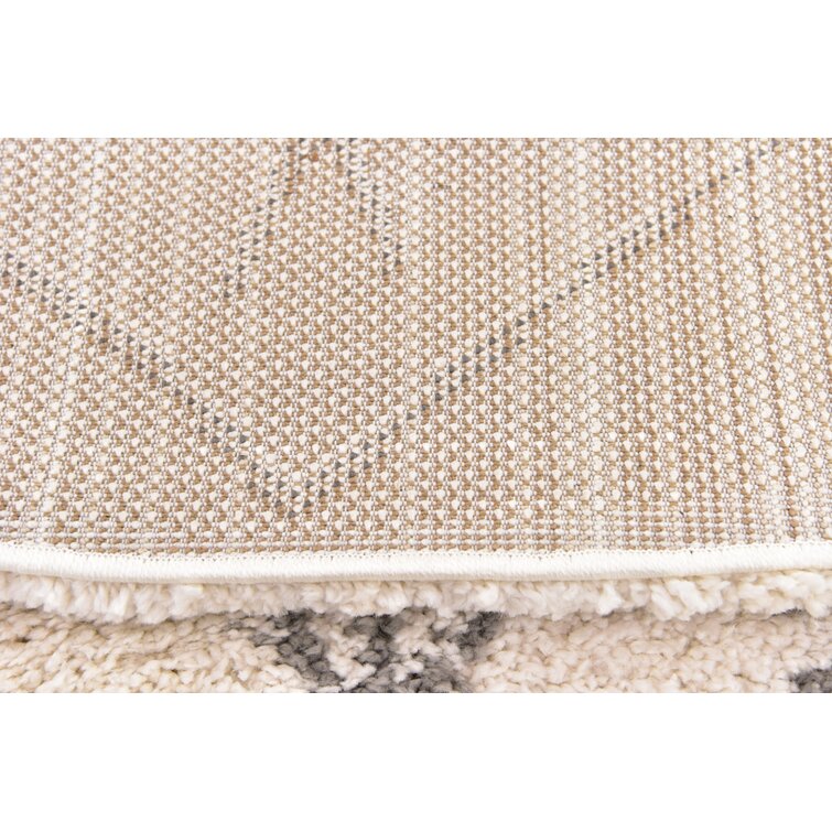 Jonnye Gray/Ivory Rug Union Rustic Rug Size: Rectangle 4'1 x 6'1