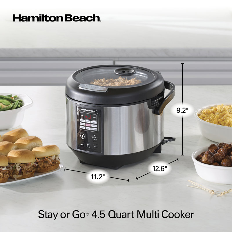 Hamilton Beach® Stay or Go® Multi Cooker