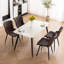 Comfortable Padded Dining Chairs with Back Easy Assembly Upholstered Side Chair, Accent Chairs for Kitchen, Dining Room-606240500