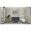 Base de meuble-lavabo simple mural 41,5 po seulement-57912162
