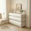 Commode 6 tiroirs avec conception sans poignée-130145128